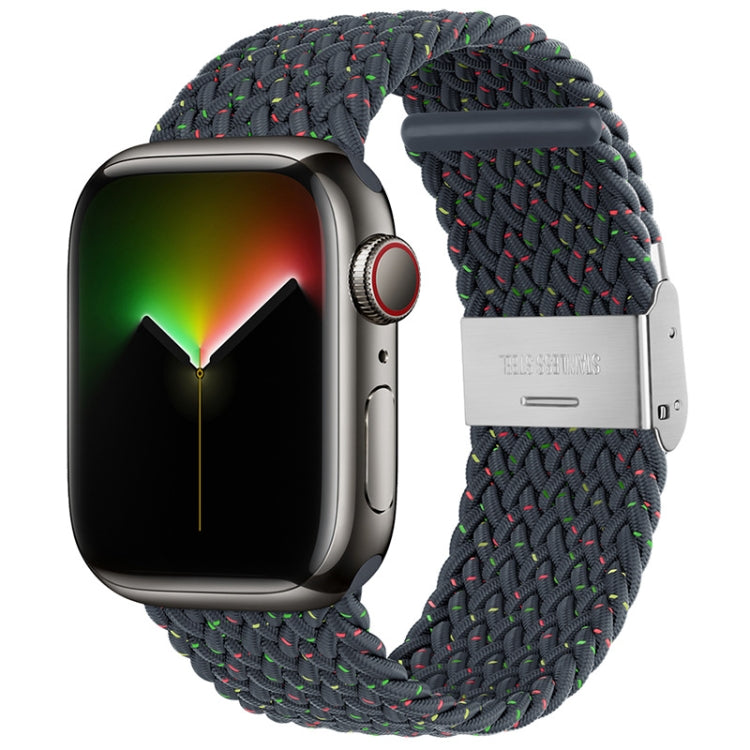 Cinturino in treccia di nylon per la serie Apple Watch, 7 41mm / 6&SE&5&4 40mm / 3&2&1 38mm, 7 45mm / 6&SE&5&4 44mm / 3&2&1 42mm