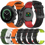 Cinturino in silicone bicolore, For Suunto 9
