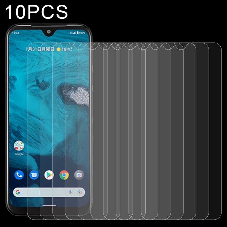 10 pellicole in vetro temperato da 0,26 mm 9H 2,5D, For Motorola Moto G52 / Moto G82 / Moto G71s(10 PCS), For Kyocera Android One S9(10 PCS), For Kyocera Digno Sanga Edition(10 PCS), For Infinix Hot 12i(10 PCS), For Infinix Note 11i(10 PCS)