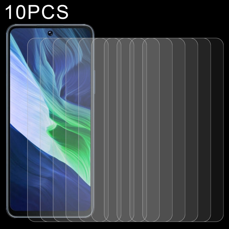 10 pellicole in vetro temperato da 0,26 mm 9H 2,5D, For Motorola Moto G52 / Moto G82 / Moto G71s(10 PCS), For Kyocera Android One S9(10 PCS), For Kyocera Digno Sanga Edition(10 PCS), For Infinix Hot 12i(10 PCS), For Infinix Note 11i(10 PCS)