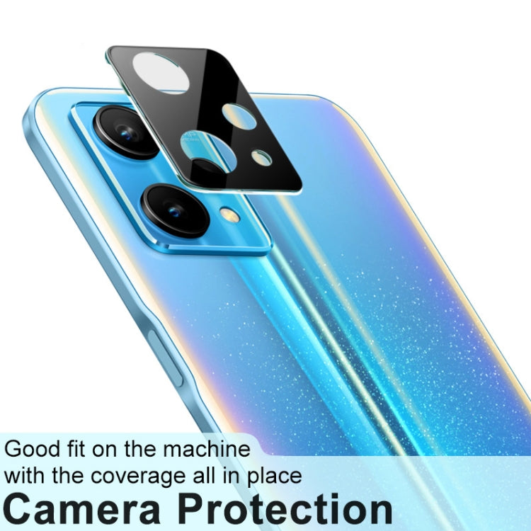 Pellicola in vetro temperato con obiettivo per fotocamera posteriore integrata imak con copriobiettivo versione nera, For OPPO Realme 9 Pro 5G Global, For OPPO Realme 9 Pro+ 5G Global, For OPPO Realme 9i Global