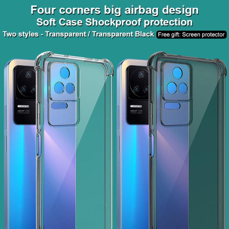 Imak Custodia per telefono in TPU con protezione per lo schermo, For Xiaomi Redmi K40S 5G, For Xiaomi Redmi K50 / K50 Pro 5G, For Xiaomi Redmi K50 Gaming 5G, For ZTE nubia Red Magic 7, For Xiaomi Redmi Note 11 4G / Note 11S Global                      ...
