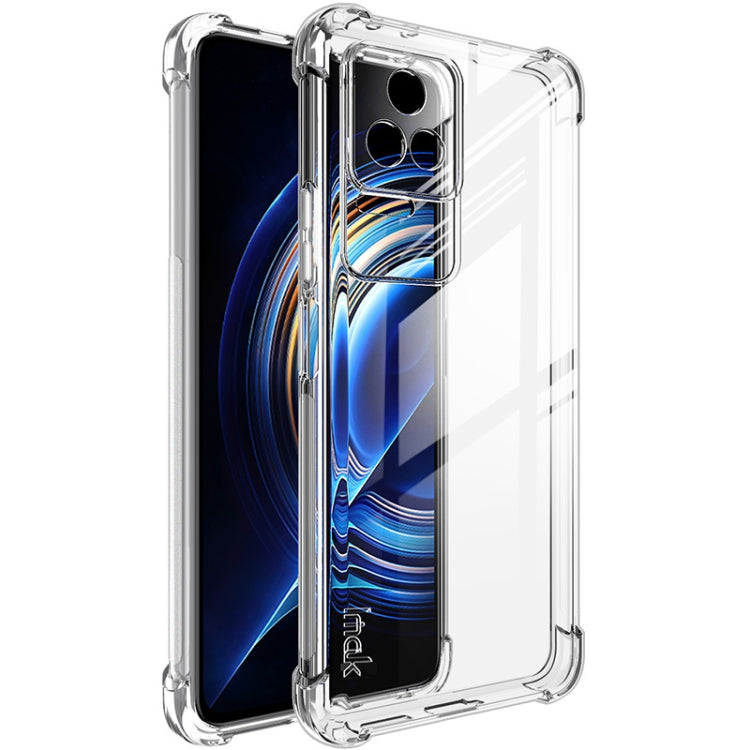 Imak Custodia per telefono in TPU con protezione per lo schermo, For Xiaomi Redmi K40S 5G, For Xiaomi Redmi K50 / K50 Pro 5G, For Xiaomi Redmi K50 Gaming 5G, For ZTE nubia Red Magic 7, For Xiaomi Redmi Note 11 4G / Note 11S Global                      ...