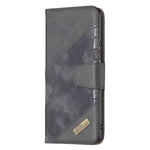 Custodia in pelle con texture coccodrillo in tinta, For Xiaomi Redmi Note 11 Pro International