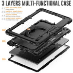 Tracolla in silicone + custodia per tablet PC, For Samsung Galaxy Tab S8 Ultra