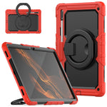 Tracolla in silicone + custodia per tablet PC, For Samsung Galaxy Tab S8 Ultra