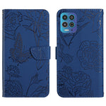 Custodia per cellulare in pelle goffrata con peonia a farfalla, For Motorola Edge 20 Lite, For Motorola Edge 20 Pro, For Motorola Edge 30 Pro, For Motorola Edge S
