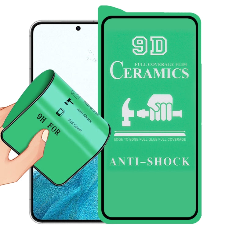 Film ceramico per colla a schermo intero 9D, For Samsung Galaxy S22 5G (1 PC), For Samsung Galaxy S22+ 5G (1 PC), For Samsung Galaxy S22 Ultra 5G (1 PC)