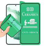 Film ceramico per colla a schermo intero 9D, For Samsung Galaxy S22 5G (1 PC), For Samsung Galaxy S22+ 5G (1 PC), For Samsung Galaxy S22 Ultra 5G (1 PC)