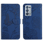 Custodia per cellulare in pelle goffrata con peonia a farfalla, For OPPO Reno6 Pro 5G, For OPPO Reno6 5G, For OPPO Reno6 Pro+, For OPPO Realme 5