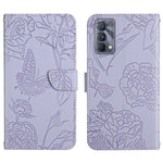 Custodia per cellulare in pelle goffrata con peonia a farfalla, For OPPO Realme C31, For OPPO Realme C35, For OPPO Realme GT, For OPPO Realme GT Master