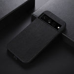 Custodia per telefono in PU con struttura in legno, For Google Pixel 7 Pro 5G, For Google Pixel 7 5G
