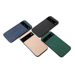 Custodia per telefono in PU con struttura in legno, For Google Pixel 7 Pro 5G, For Google Pixel 7 5G