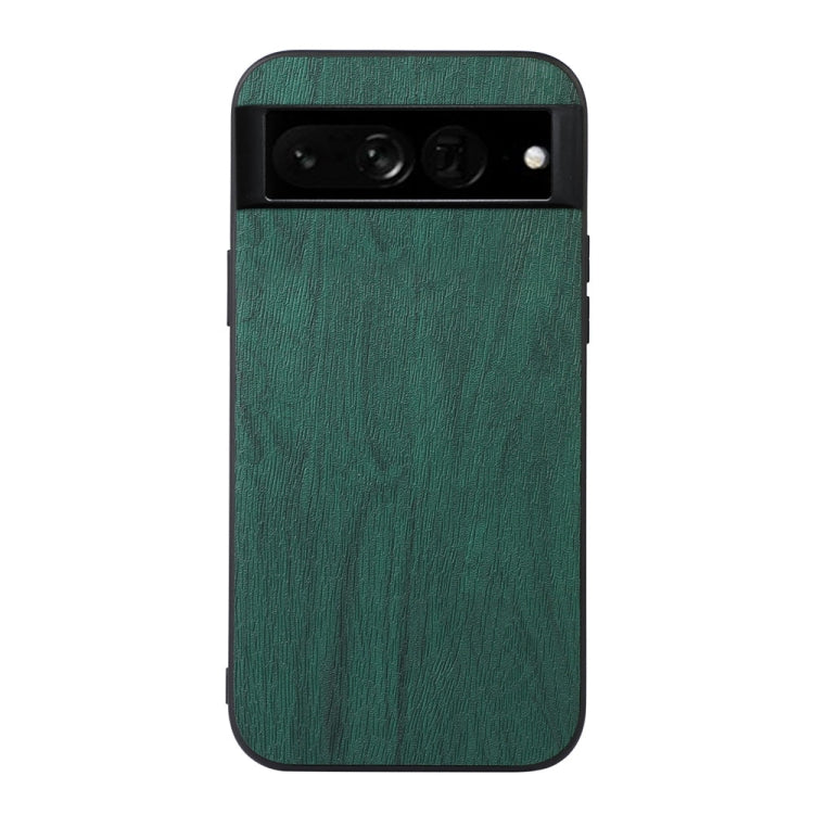 Custodia per telefono in PU con struttura in legno, For Google Pixel 7 Pro 5G, For Google Pixel 7 5G
