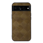 Custodia per telefono in PU scozzese intrecciata, For Google Pixel 7 Pro 5G, For Google Pixel 7 5G