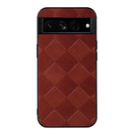 Custodia per telefono in PU scozzese intrecciata, For Google Pixel 7 Pro 5G, For Google Pixel 7 5G