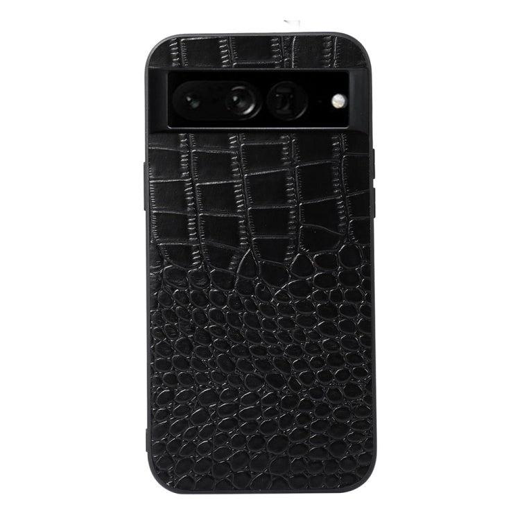 Custodia per telefono in pelle di vacchetta di coccodrillo, For Google Pixel 7 Pro 5G, For Google Pixel 7 5G