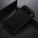 Custodia per telefono in pelle di vacchetta di coccodrillo, For Google Pixel 7 Pro 5G, For Google Pixel 7 5G