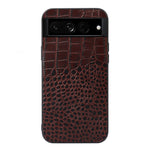 Custodia per telefono in pelle di vacchetta di coccodrillo, For Google Pixel 7 Pro 5G, For Google Pixel 7 5G