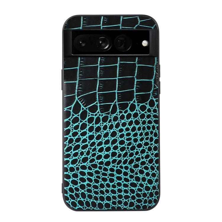 Custodia per telefono in pelle di vacchetta di coccodrillo, For Google Pixel 7 Pro 5G, For Google Pixel 7 5G