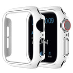 Custodia per orologio per PC galvanica bicolore per la serie Apple Watch, 3&2&1 38mm, 3&2&1 42mm