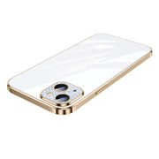 Custodia smerigliata placcata con protezione per lenti a diamante SULADA, For iPhone 13, For iPhone 13 Pro, For iPhone 13 Pro Max, For iPhone 12, For iPhone 12 Pro