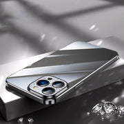 Custodia smerigliata placcata con protezione per lenti a diamante SULADA, For iPhone 12 Pro Max, For iPhone 11, For iPhone 11 Pro Max
