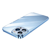 Custodia smerigliata placcata con protezione per lenti a diamante SULADA, For iPhone 12 Pro Max, For iPhone 11, For iPhone 11 Pro Max