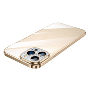 Custodia smerigliata placcata con protezione per lenti a diamante SULADA, For iPhone 12 Pro Max, For iPhone 11, For iPhone 11 Pro Max