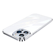 Custodia smerigliata placcata con protezione per lenti a diamante SULADA, For iPhone 12 Pro Max, For iPhone 11, For iPhone 11 Pro Max