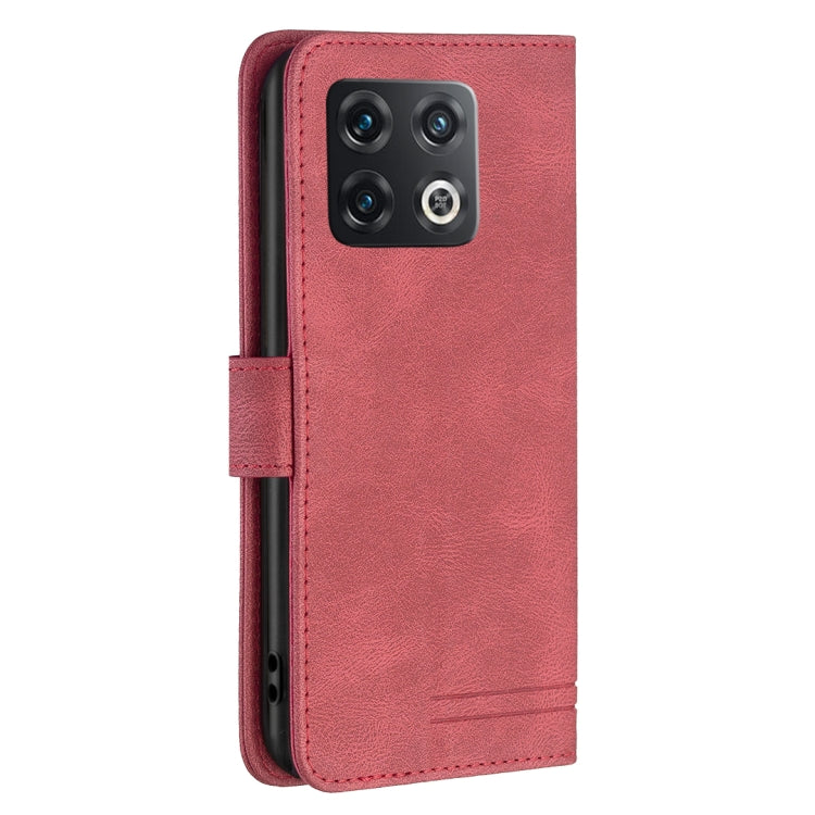 Custodia per cellulare in pelle con vibrazione RFID con fibbia magnetica BF09, For OnePlus 10 Pro 5G