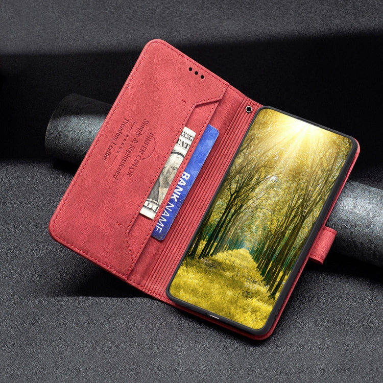 Custodia per cellulare in pelle con vibrazione RFID con fibbia magnetica BF09, For OnePlus 10 Pro 5G