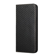 Custodia per telefono in pelle con supporto a vibrazione in fibra di carbonio, For iPhone 13, For iPhone 13 mini, For iPhone 13 Pro, For iPhone 13 Pro Max