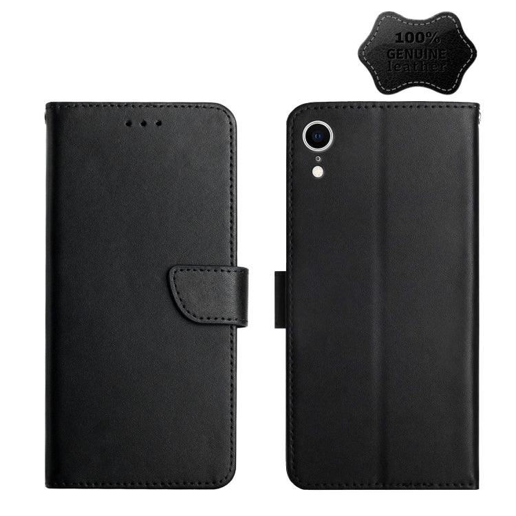Custodia portafoglio in pelle con slot carte per iPhone XR