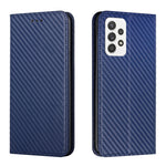 Custodia per telefono in pelle con supporto a vibrazione in fibra di carbonio, For Samsung Galaxy A13 5G, For Samsung Galaxy A33 5G, For Samsung Galaxy A53, For Samsung Galaxy S22 Ultra 5G