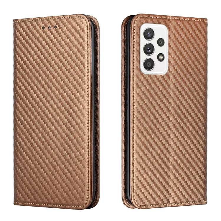 Custodia per telefono in pelle con supporto a vibrazione in fibra di carbonio, For Samsung Galaxy A13 5G, For Samsung Galaxy A33 5G, For Samsung Galaxy A53, For Samsung Galaxy S22 Ultra 5G