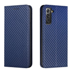 Custodia per telefono in pelle con supporto a vibrazione in fibra di carbonio, For Samsung Galaxy S22 5G, For Samsung Galaxy S22+ 5G, For OPPO A16, For vivo Y21