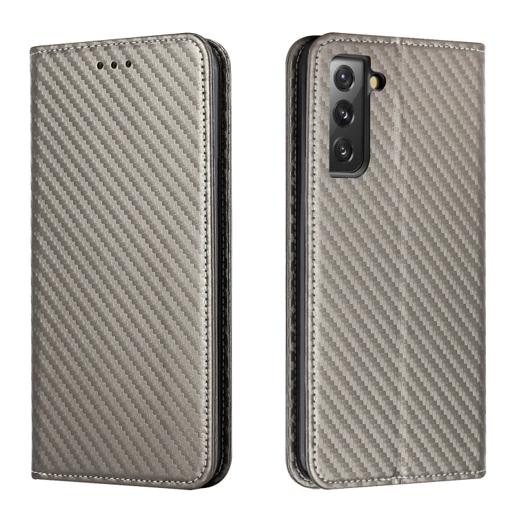 Custodia per telefono in pelle con supporto a vibrazione in fibra di carbonio, For Samsung Galaxy S22 5G, For Samsung Galaxy S22+ 5G, For OPPO A16, For vivo Y21