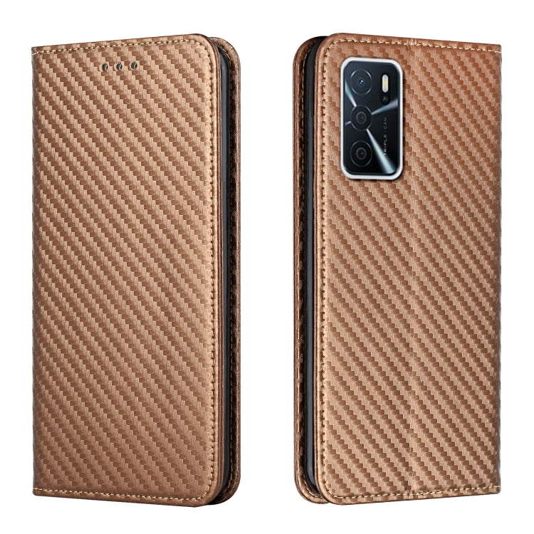 Custodia per telefono in pelle con supporto a vibrazione in fibra di carbonio, For Samsung Galaxy S22 5G, For Samsung Galaxy S22+ 5G, For OPPO A16, For vivo Y21