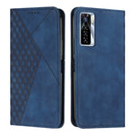 Custodia per telefono in pelle magnetica con giunzione a diamante, For Tecno Camon 17P / 17 Pro, For Tecno Camon 18P / 18, For Tecno Camon 18 Premier, For Tecno POP 5 LTE