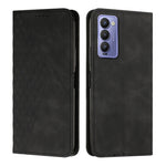 Custodia per telefono in pelle magnetica con giunzione a diamante, For Tecno Camon 17P / 17 Pro, For Tecno Camon 18P / 18, For Tecno Camon 18 Premier, For Tecno POP 5 LTE