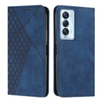 Custodia per telefono in pelle magnetica con giunzione a diamante, For Tecno Camon 17P / 17 Pro, For Tecno Camon 18P / 18, For Tecno Camon 18 Premier, For Tecno POP 5 LTE