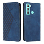Custodia per telefono in pelle magnetica con giunzione a diamante, For Tecno Camon 17P / 17 Pro, For Tecno Camon 18P / 18, For Tecno Camon 18 Premier, For Tecno POP 5 LTE