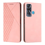 Custodia per telefono in pelle magnetica con giunzione a diamante, For Tecno Pova 2, For Tecno Pova Neo, For Tecno Spark 7, For Tecno Spark 8P