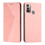 Custodia per telefono in pelle magnetica con giunzione a diamante, For Tecno Pova 2, For Tecno Pova Neo, For Tecno Spark 7, For Tecno Spark 8P