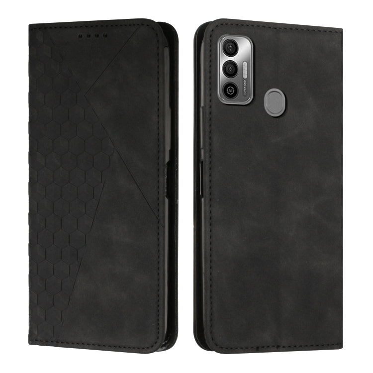 Custodia per telefono in pelle magnetica con giunzione a diamante, For Tecno Pova 2, For Tecno Pova Neo, For Tecno Spark 7, For Tecno Spark 8P