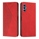 Custodia per telefono in pelle magnetica con giunzione a diamante, For Tecno Pova 2, For Tecno Pova Neo, For Tecno Spark 7, For Tecno Spark 8P