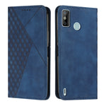Custodia per telefono in pelle magnetica con giunzione a diamante, For Tecno Spark Go 2020 & 2021 / 6 Go, For Samsung Galaxy A23