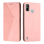 Custodia per telefono in pelle magnetica con giunzione a diamante, For Tecno Spark Go 2020 & 2021 / 6 Go, For Samsung Galaxy A23