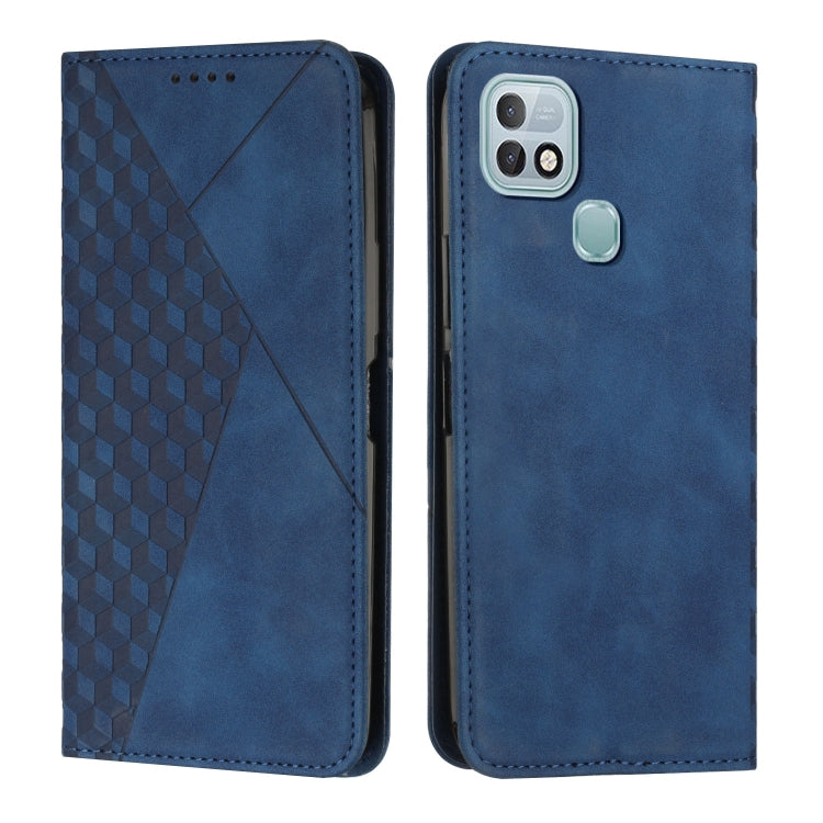 Custodia per telefono in pelle magnetica con giunzione a diamante, For Infinix Hot 10 Lite / Smart 5 2020, For Infinix Hot 10i, For Infinix Hot 11, For Infinix Hot 11 Play/10 Play/Smart 5 2021